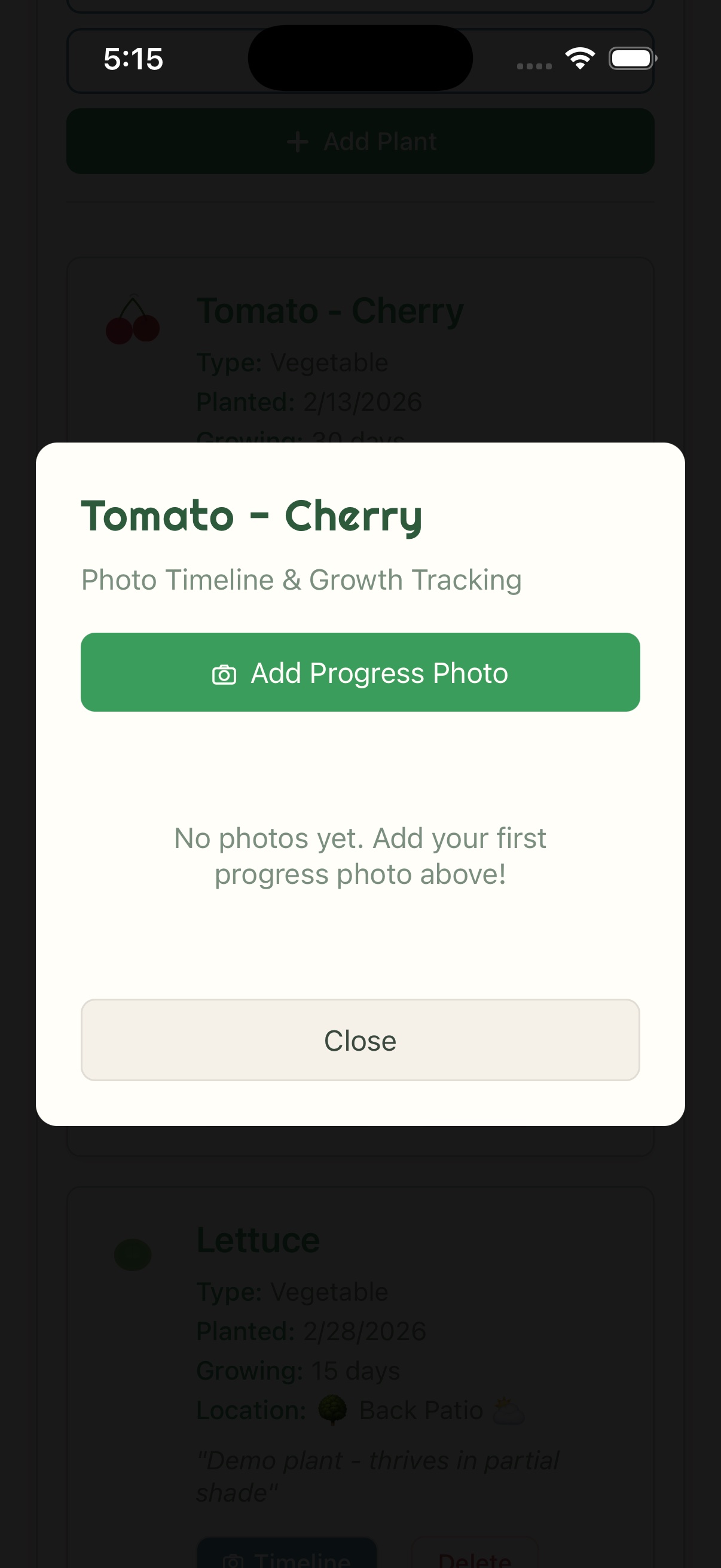 Add New Plant - Easy setup